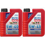 Liqui Moly 1305 Nachfüll Öl 5W-40 Motoröl 2x 1l = 2 Liter