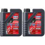 Liqui Moly 2592 Racing Synth 4T Motorrad Motoröl 5W-40 2x 1l = 2 Liter