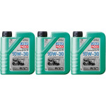 Liqui Moly 1273 Universal Gartengeräte-Öl 10W-30 Motoröl 3x 1l = 3 Liter