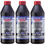 Liqui Moly 4421 Vollsynthetisches Hypoid-Getriebeöl GL5 LS 75W-140 3x1l=3 Liter