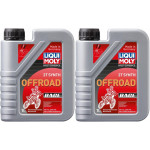 Liqui Moly 3063 Motorbike 2T Synth Offroad Race Motorrad Motoröl 2x 1l = 2 Liter