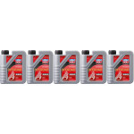 Liqui Moly 3063 Motorbike 2T Synth Offroad Race Motorrad Motoröl 5x 1l = 5 Liter