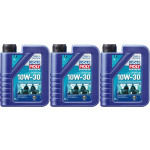Liqui Moly 25022 Marine 4T Motor Oil 10W-30 3x 1l = 3 Liter