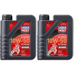 Liqui Moly 3051 Motorbike 4T Synth 10W-50 Offroad Race 2x 1l = 2 Liter