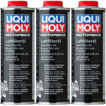 Liqui Moly 3096 Motorrad Luft-Filter-Öl 3x 1l = 3 Liter