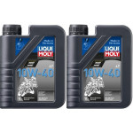 Liqui Moly 3044 Motorbike 4T 10W-40 Basic Street Motorrad Motoröl 2x 1l=2 Liter
