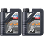 Liqui Moly 3055 Motorbike 4T 10W-40 Offroad Motoröl 2x 1l = 2 Liter