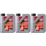 Liqui Moly 1053 Motorbike 2T Synth Scooter Street Race 3x 1l = 3 Liter
