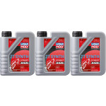 Liqui Moly 1505 Motorbike 2T Synth Street Race Motoröl 3x 1l = 3 Liter