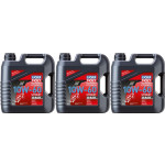 Liqui Moly 1687 Motorbike 4T Synth 10W-60 Street Race Motoröl 3x 4l = 12 Liter