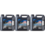 Liqui Moly 3046 Motorbike 4T 10W-40 Basic Street Motorrad Motoröl 3x4l= 12 Liter