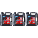Liqui Moly 1685 Motorbike 4T Synth 5W-40 Motoröl Street Race 3x 4l = 12 Liter