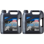 Liqui Moly 1696 Motorbike 4T 20W-50 Motorrad Motoröl Street 2x 4l = 8 Liter