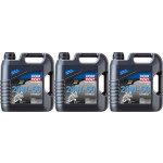 Liqui Moly 1696 Motorbike 4T 20W-50 Motorrad Motoröl Street 3x 4l = 12 Liter