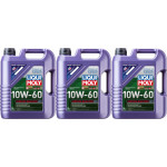 Liqui Moly 1391 Synthoil Race Tech GT1 10W-60 Motoröl 3x 5 = 15 Liter