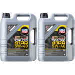 Liqui Moly 3701 Top Tec 4100 5W-40 Motoröl 2x 5 = 10 Liter