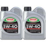 Meguin megol 4361 Motoröl Ultra Performance Longlife SAE 5W-40 2x 1l = 2 Liter