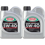 Meguin megol 4808 Motoröl Super Leichtlauf 5W-40 (vollsynth.) 2x 1l = 2 Liter