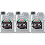Meguin megol 4808 Motoröl Super Leichtlauf 5W-40 (vollsynth.) 3x 1l = 3 Liter