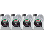 Meguin megol 9025 TC 2T teilsynthetisches Motorrad Motoröl 4x 1l = 4 Liter