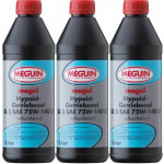 Meguin megol 3536 Hypoid-Getriebeoel GL5 SAE 75W-140 LS 3x 1l = 3 Liter