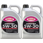 Meguin megol 6562 Motoröl Compatible SAE 5W-30 2x 5 = 10 Liter