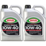 Meguin megol 4338 Motoröl Syntech Premium SAE 10W-40 2x 5 = 10 Liter