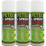 Petec Sprühkleber 3x 400 Milliliter