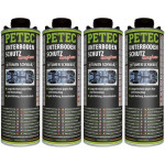 Petec Unterbodenschutz Bitumen Saugdose schwarz 1000ml 4x 1l = 4 Liter
