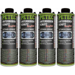 Petec Unterbodenschutz Bitumen Saugdose schwarz 1000ml 4x 1l = 4 Liter