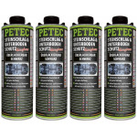 Petec Unterbodenschutz, Überlackierbar schwarz 1000ml Saugdose 4x 1l = 4 Liter