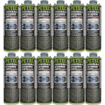 Petec Unterbodenschutz, Überlackierbar grau 1000ml Saugdose 12x 1l = 12 Liter