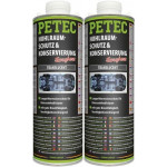 Petec Hohlraumschutz & Konservierung, Saugdose 1000ml 2x 1l = 2 Liter