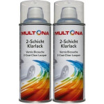 MULTONA 2-Schicht Klarlack 2x 400 Milliliter