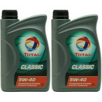 Total Classic 9 5W-40 Motoröl 2x 1l = 2 Liter