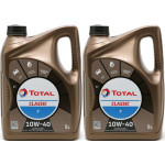 Total Classic 7 10W-40 Motoröl 2x 5 = 10 Liter