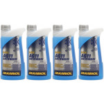 Mannol Kühlerfrostschutz Antifreeze AG11 -40 Fertigmischung 4x 1l = 4 Liter