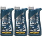 MANNOL 4-Takt Agro SAE 30 3x 1l = 3 Liter