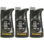 MANNOL 7707 O.E.M. 5W-30 Motoröl (Volvo/Ford) 3x 1l = 3 Liter