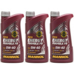 MANNOL Energy Formula PD 5W-40 Motoröl 3x 1l = 3 Liter