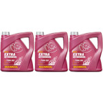 MANNOL Extra Getriebeoel 75W-90 API GL 4/GL 5 LS 3x 4l = 12 Liter
