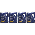 MANNOL 4-Takt Plus 10W-40 Motorrad Motoröl 4x 4l = 16 Liter