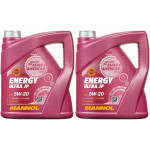 MANNOL Energy Ultra JP 5W-20 Motoröl 2x 4l = 8 Liter