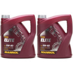 MANNOL Elite 5W-40 Motoröl 2x 4l = 8 Liter