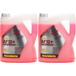 Mannol Kühlerfrostschutz Antifreeze AF12+ -40 longlife Fertigmix 2x 5 = 10 Liter
