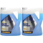 Mannol Kühlerfrostschutz Antifreeze AG11 -40 Fertigmischung 2x 5 = 10 Liter