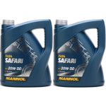 MANNOL Safari 20W-50 Motoröl 2x 5 = 10 Liter