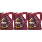MANNOL Energy 5W-30 Motoröl 3x 5 = 15 Liter