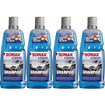 Sonax Xtreme ActiveShampoo 2 in 1, 4x 1l = 4 Liter