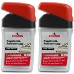 Nigrin Kunststoff-Aufbereitung Color schwarz 2x 300 Milliliter